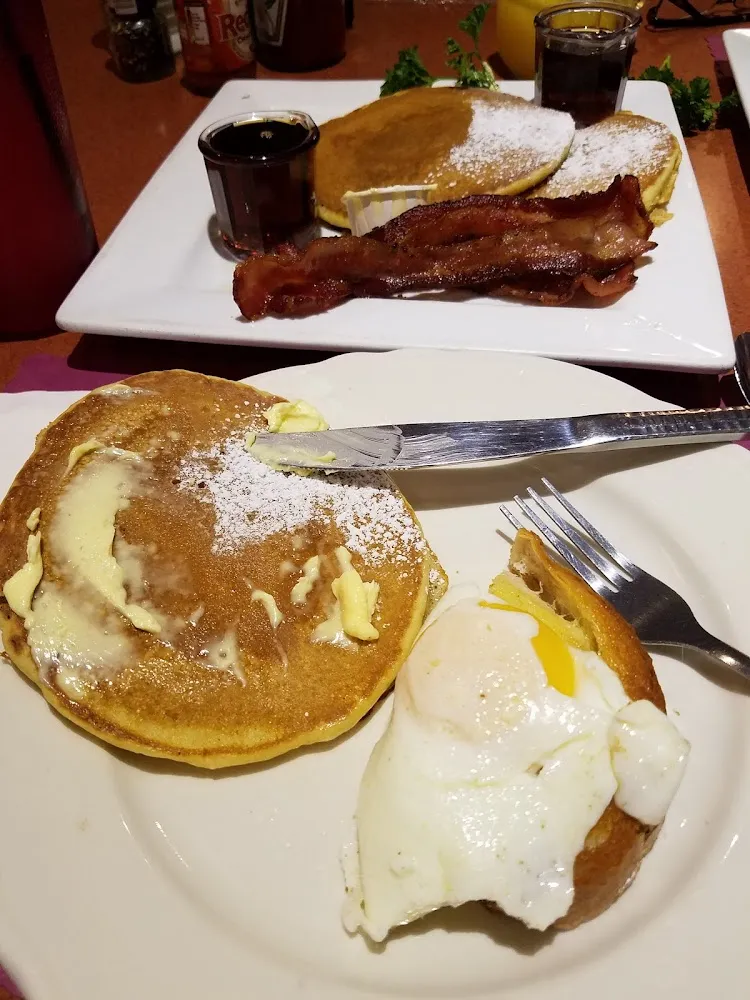 Pancakes and Eggs